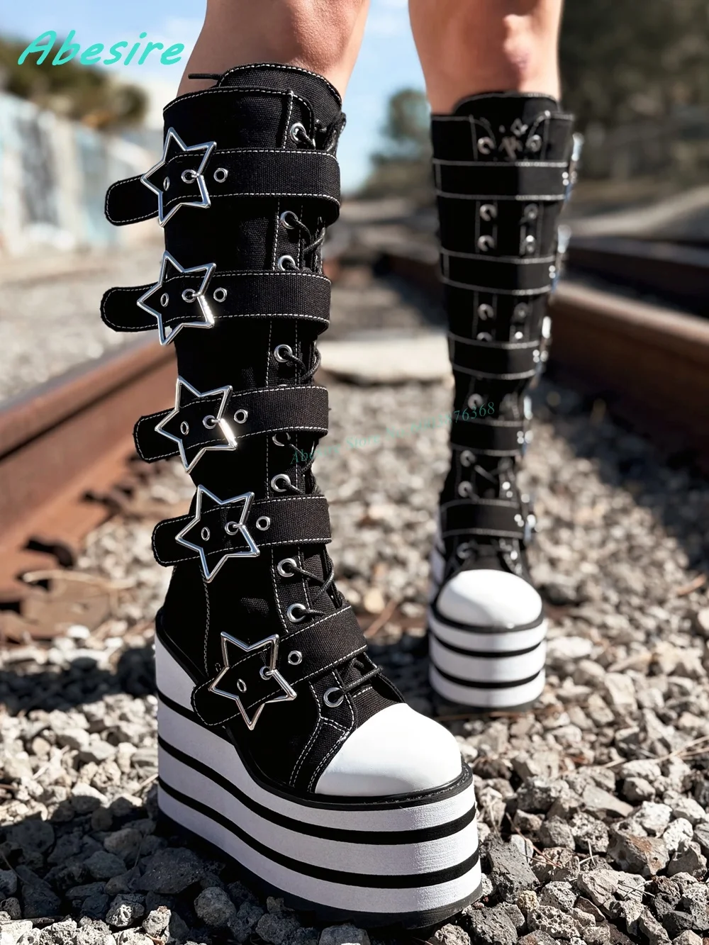 Round Toe Platform White and B – Women'S Fashion Winter 2026 Bewertung und Preis