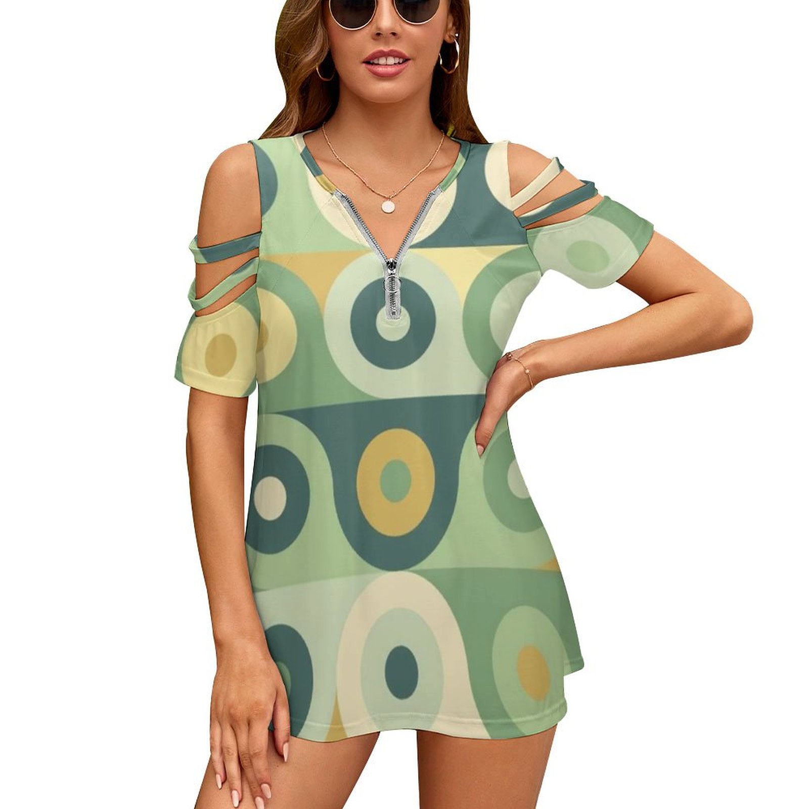 Groovy 70's Pattern Women Zipp – Women'S Fashion In The 60S Bewertung und Preis