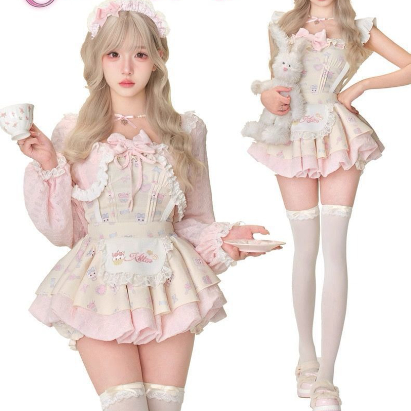 Japanese Sweet Lolita Style 3  – Women'S Fashion Knitwear Bewertung und Preis