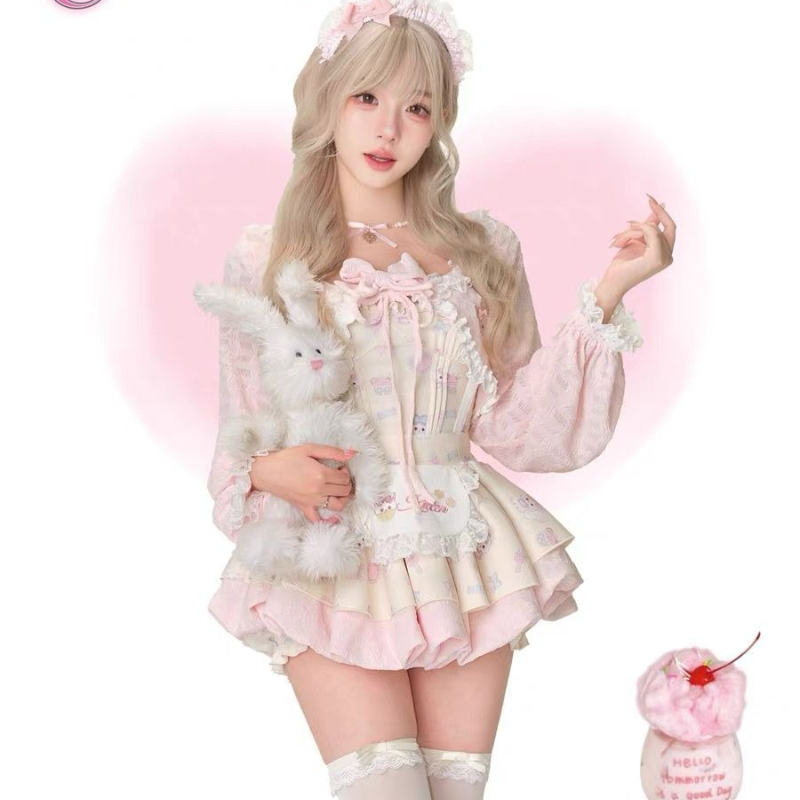 Japanese Sweet Lolita Style 3  – Women'S Fashion Knitwear Bewertung und Preis