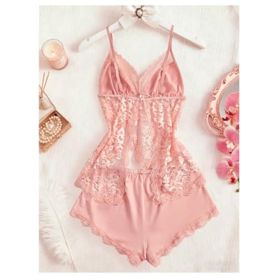 OYOANGLE Women's 2 Pcs Pajama  – V Neck Cami Top Bewertung und Preis
