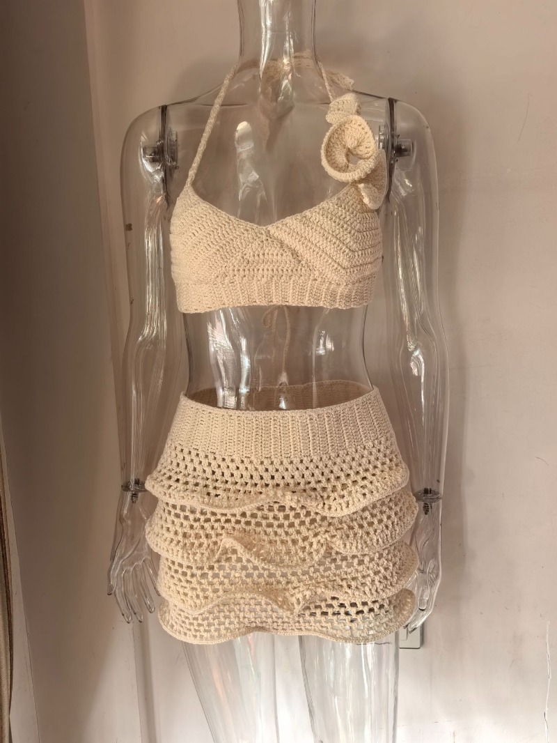 Women Hand Crochet Knitted Ruf – V Neck Cami Top Bewertung und Preis