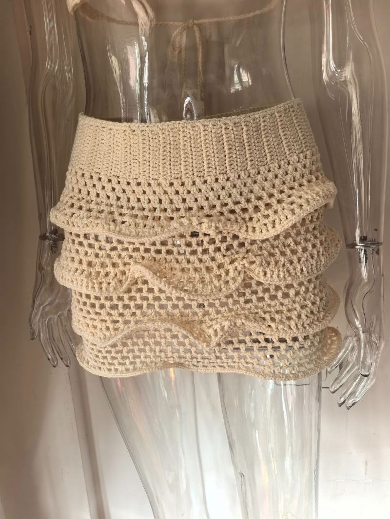 Women Hand Crochet Knitted Ruf – V Neck Cami Top Bewertung und Preis