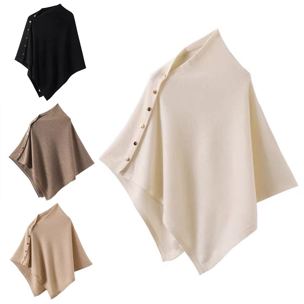 New with Button Pashmina Shawl – Women'S Fashion Knitwear Bewertung und Preis