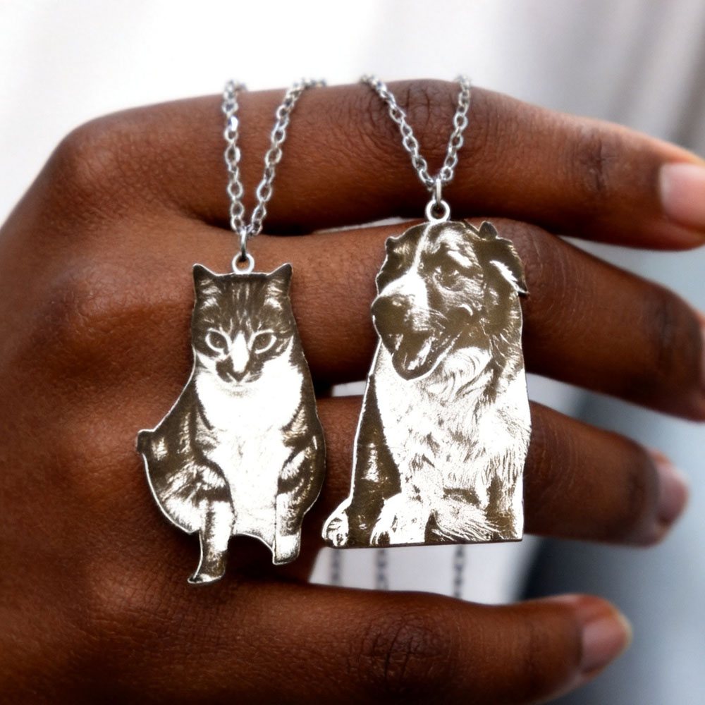 Custom Engrave Pet Photo Neckl – Xl Women'S Fashion Bewertung und Preis