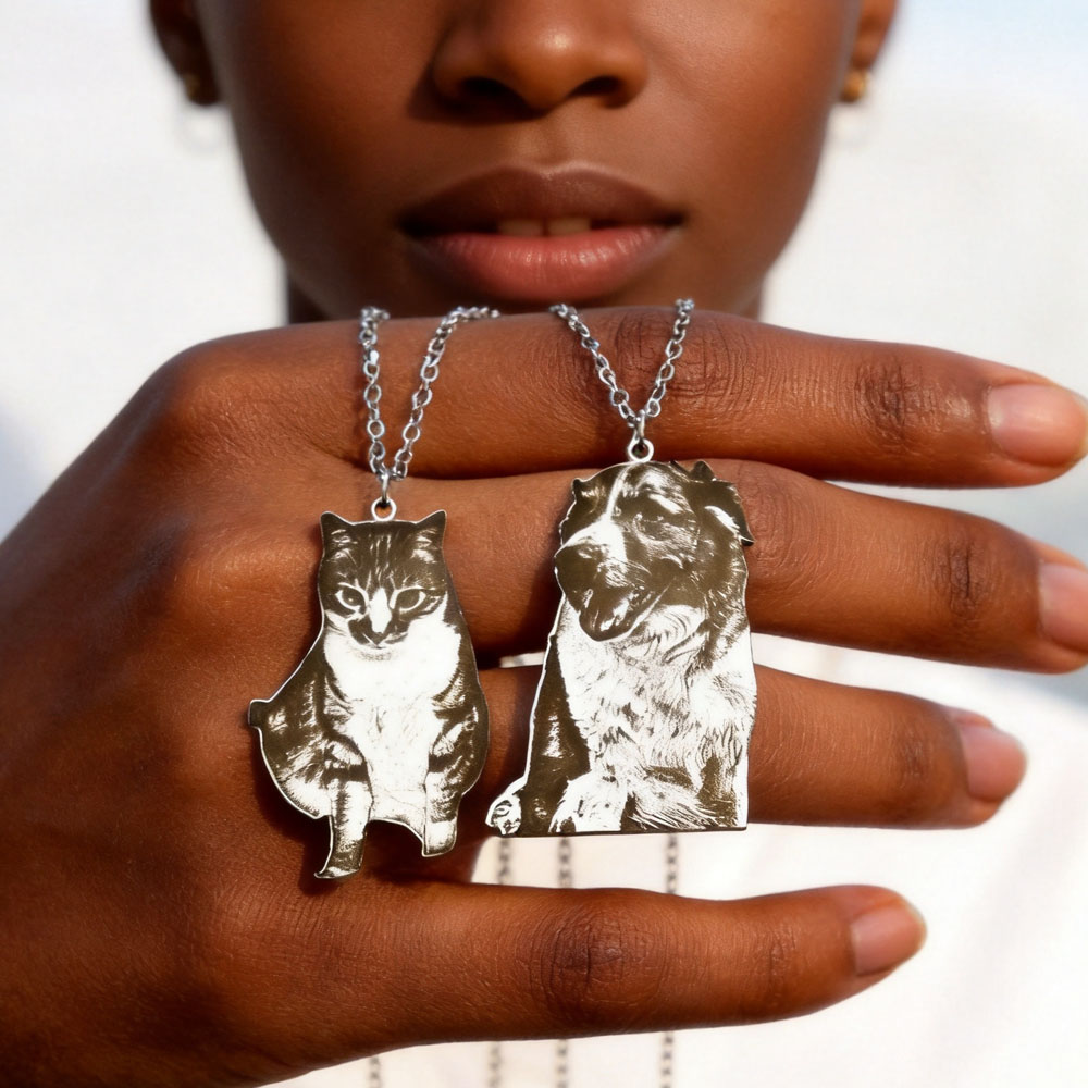 Custom Engrave Pet Photo Neckl – Xl Women'S Fashion Bewertung und Preis
