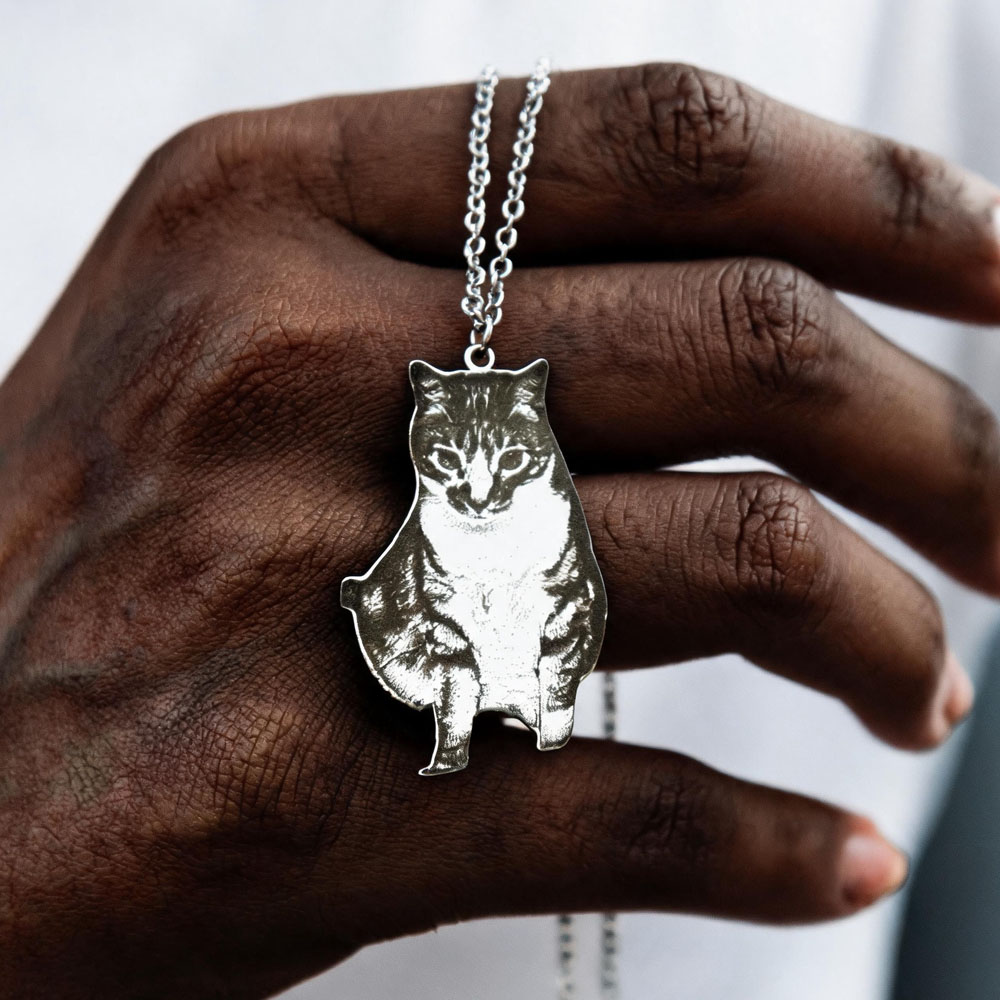 Custom Engrave Pet Photo Neckl – Xl Women'S Fashion Bewertung und Preis