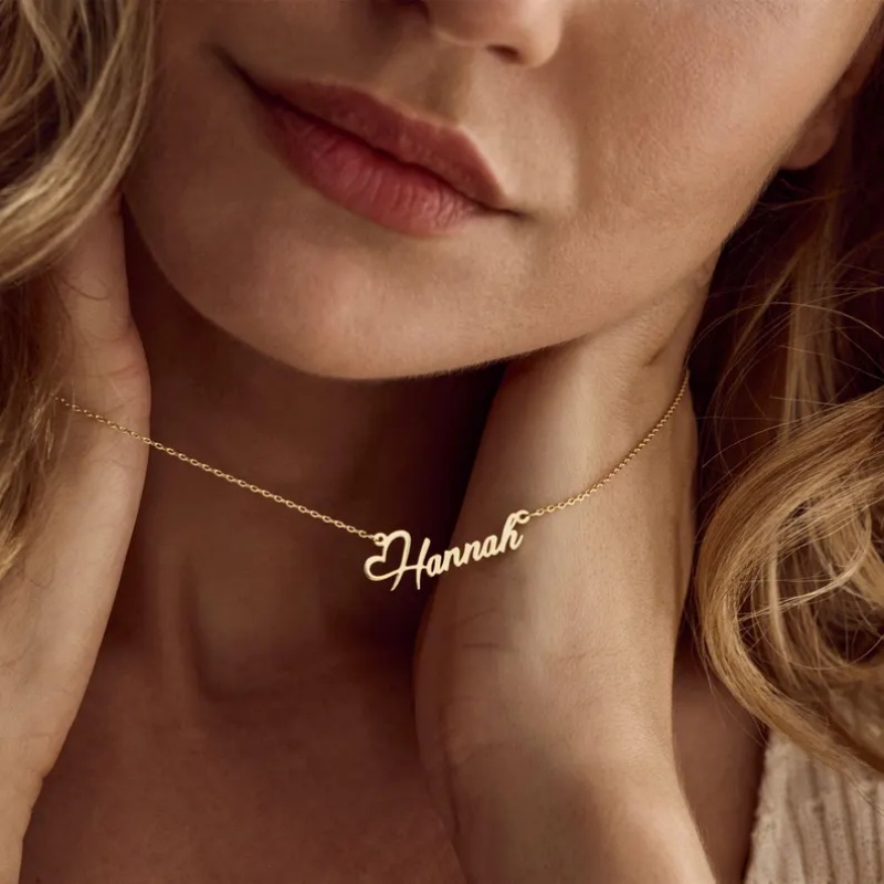 Custom Name Heart Necklace For – Xl Women'S Fashion Bewertung und Preis