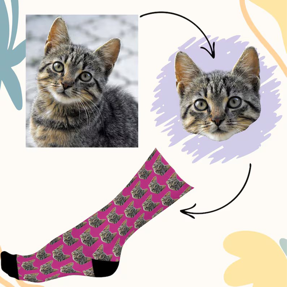 Customize face socks fashion h – Women'S Fashion Socks Bewertung und Preis