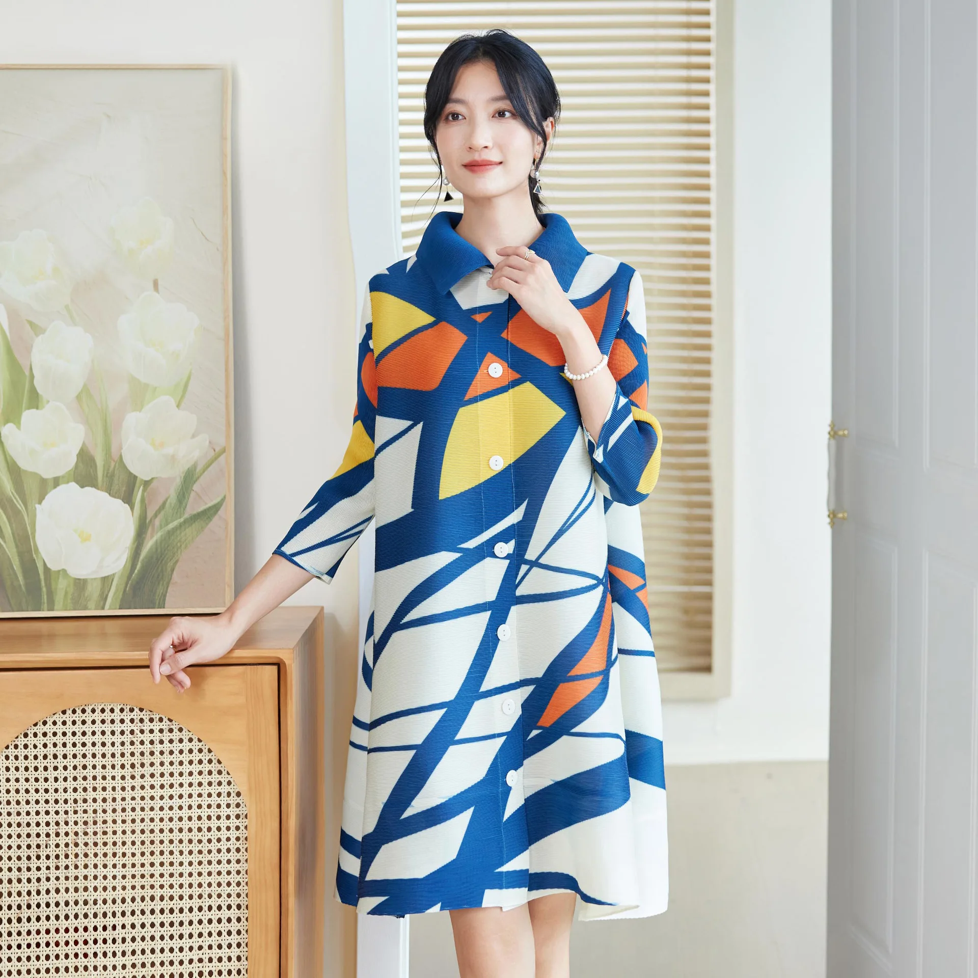 miyake style pleated dress for – Longline Cardigan Knit Bewertung und Preis