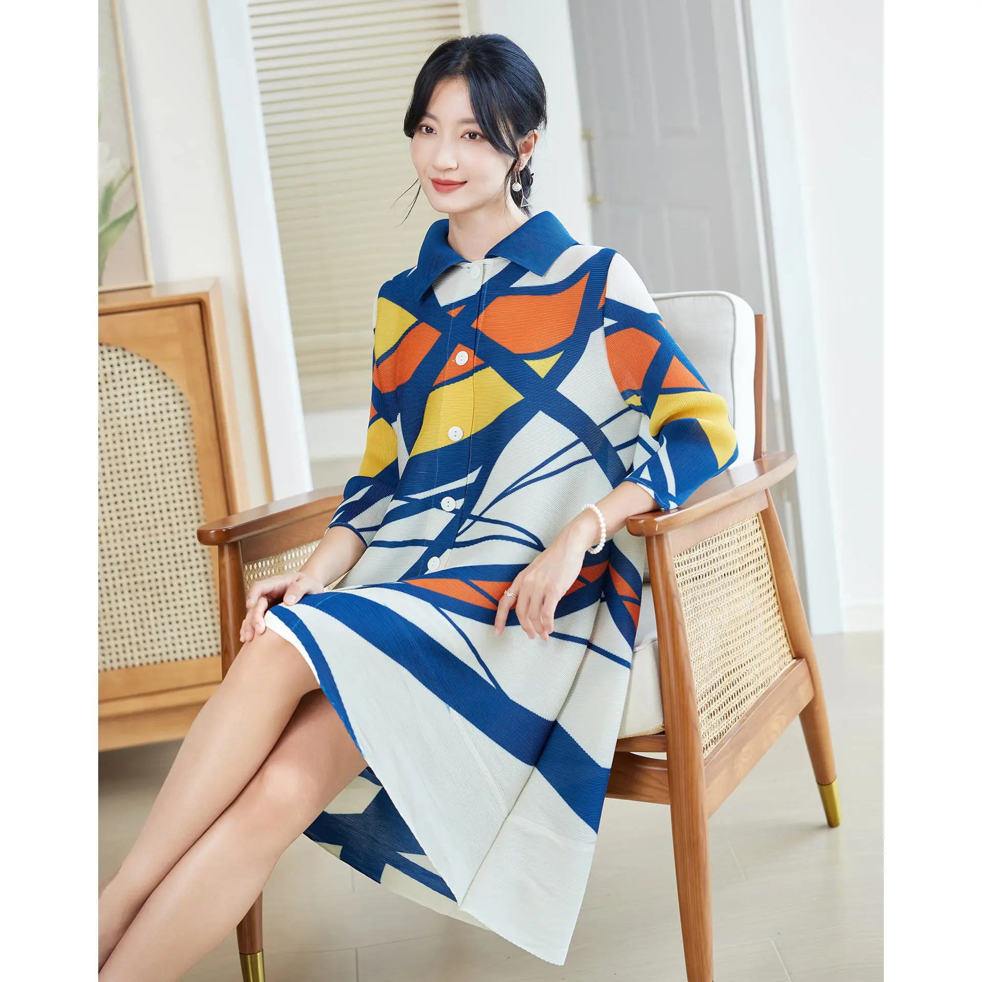 miyake style pleated dress for – Longline Cardigan Knit Bewertung und Preis