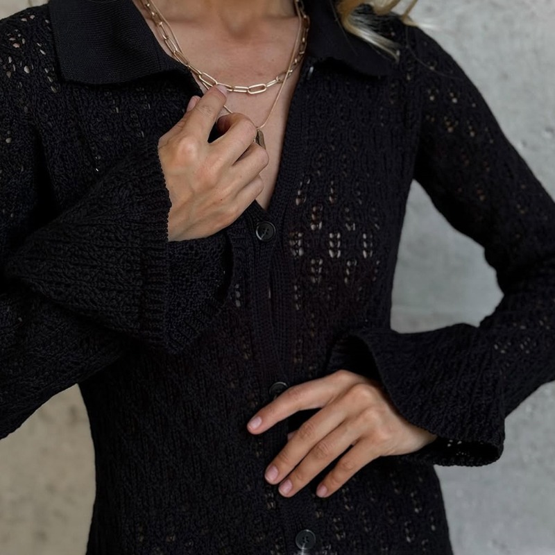 Tuularose Knit Long Dress Soli – Longline Cardigan Knit Bewertung und Preis