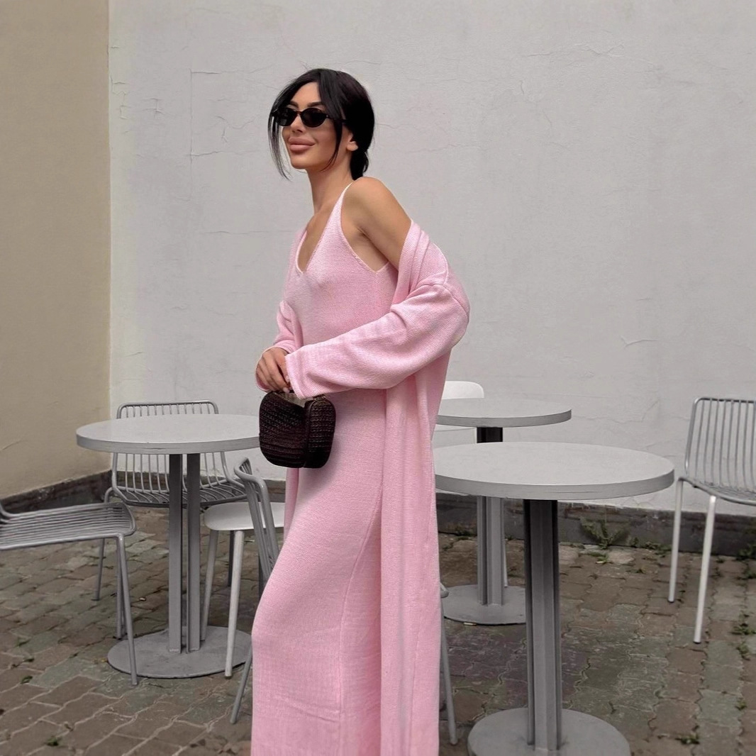 Dress Suit Women Knitted Cardi – Longline Cardigan Knit Bewertung und Preis