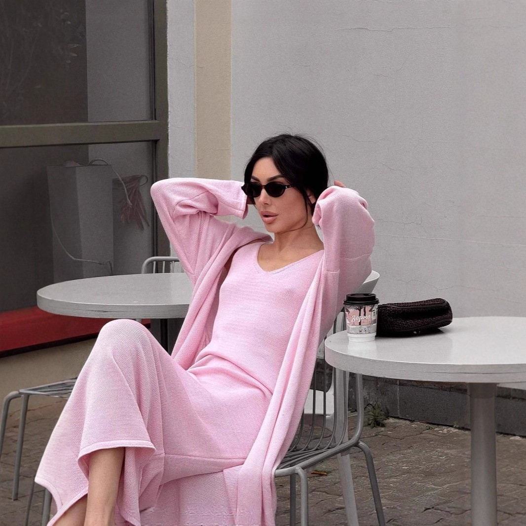 Dress Suit Women Knitted Cardi – Longline Cardigan Knit Bewertung und Preis