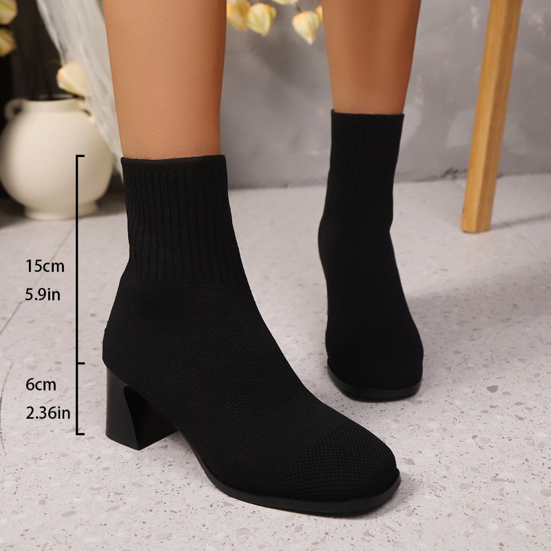 Women's Ankle Boots Knitted He – Women'S Fashion Socks Bewertung und Preis