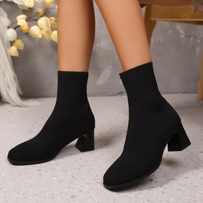 Women's Ankle Boots Knitted He – Women'S Fashion Socks Bewertung und Preis