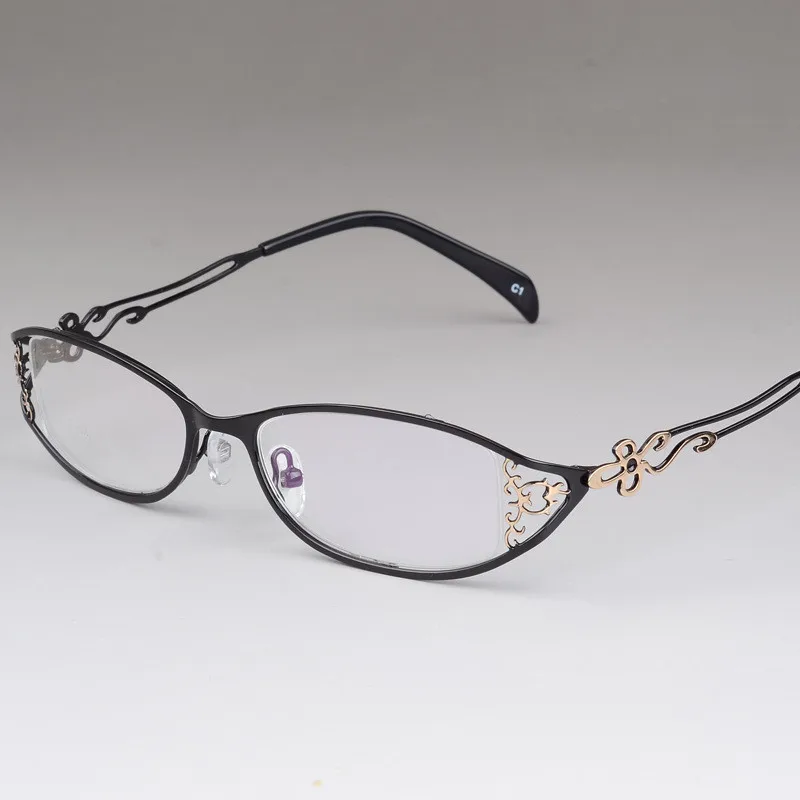 Fashionable Alloy Frame Transi – Women'S Fashion Glasses With Clear Lenses Bewertung und Preis