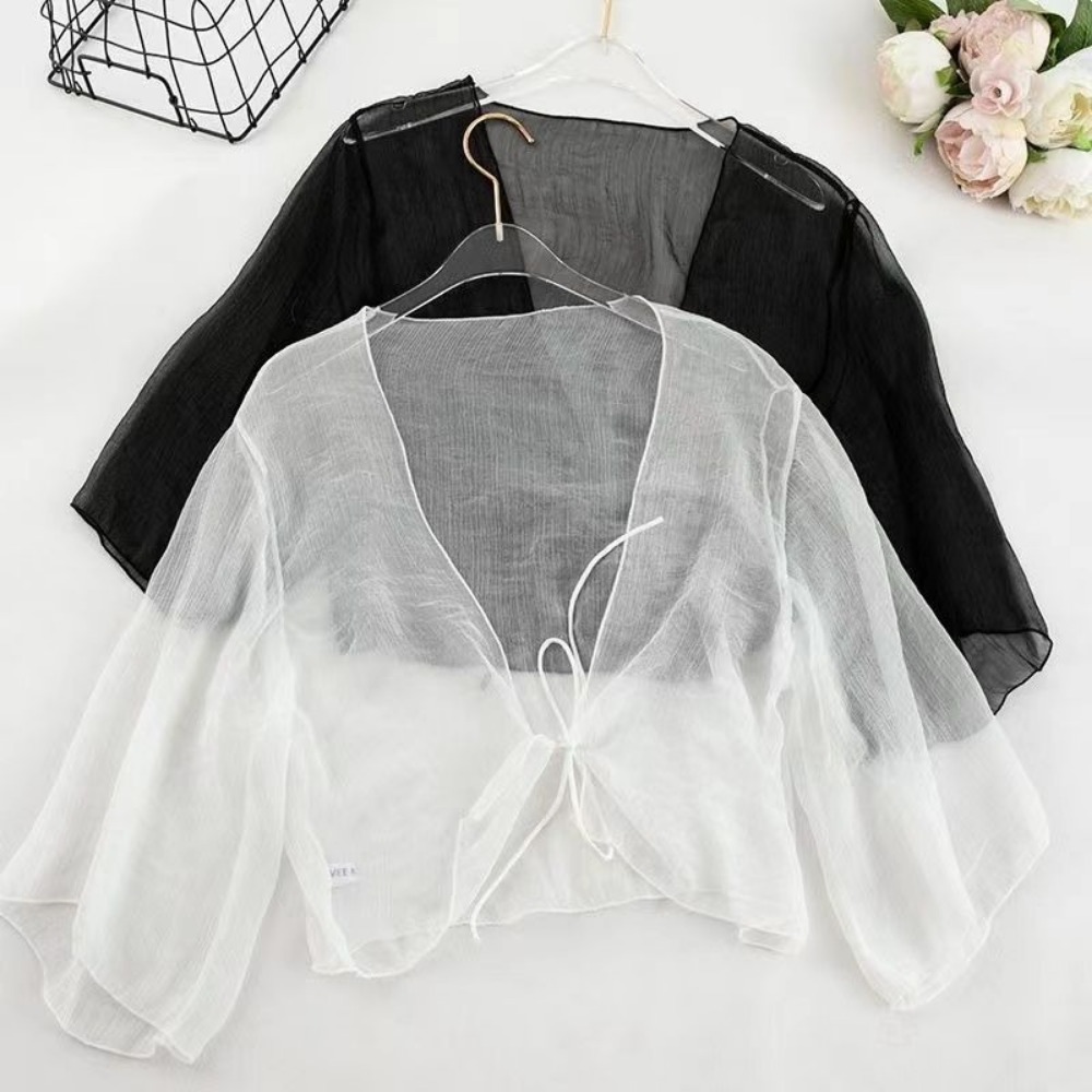 Summer Crinkle Women Cardigan  – Women'S Fashion Knitwear Bewertung und Preis