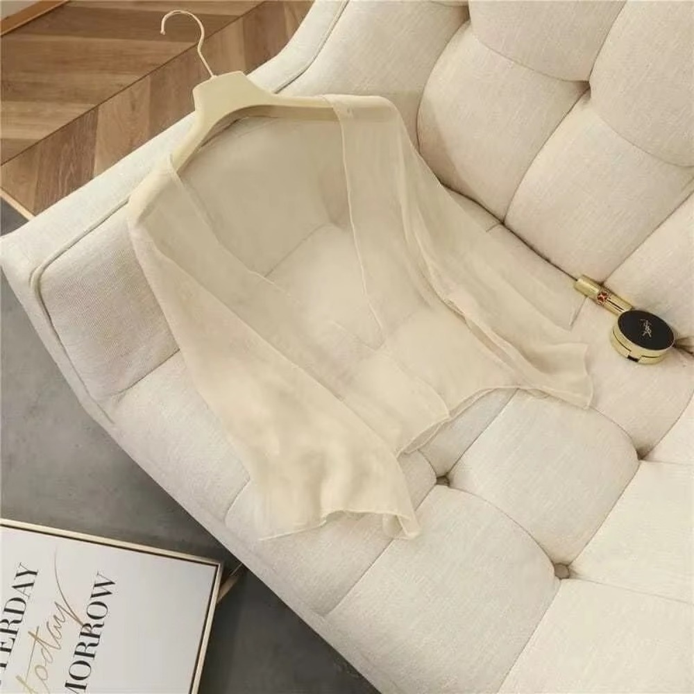 Summer Crinkle Women Cardigan  – Women'S Fashion Knitwear Bewertung und Preis
