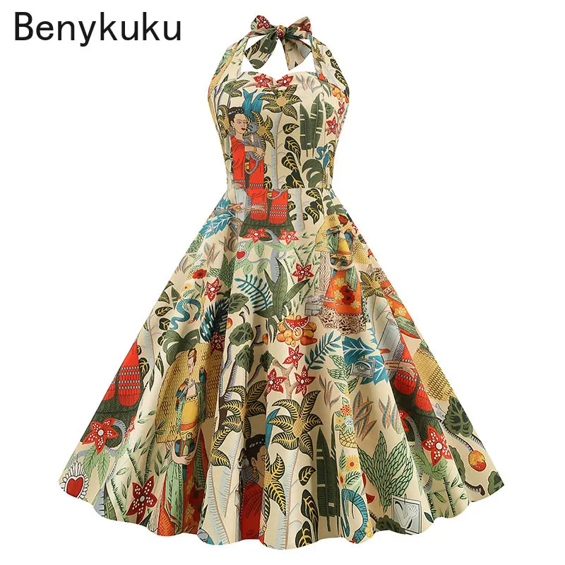Women Summer Print 50s 60s Vin – Women'S Fashion In The 60S Bewertung und Preis