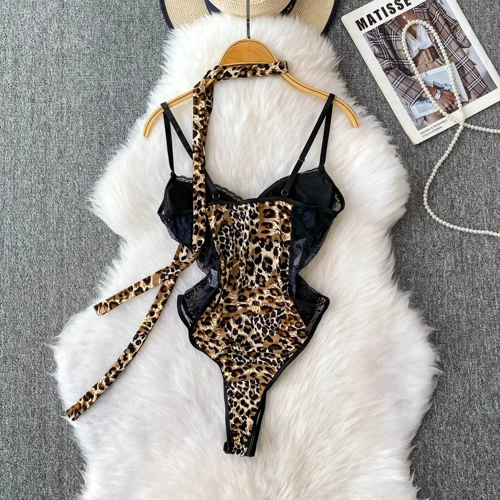 Women Hotsweet V-neck Leopard  – Women'S Fashion Underwear Bewertung und Preis