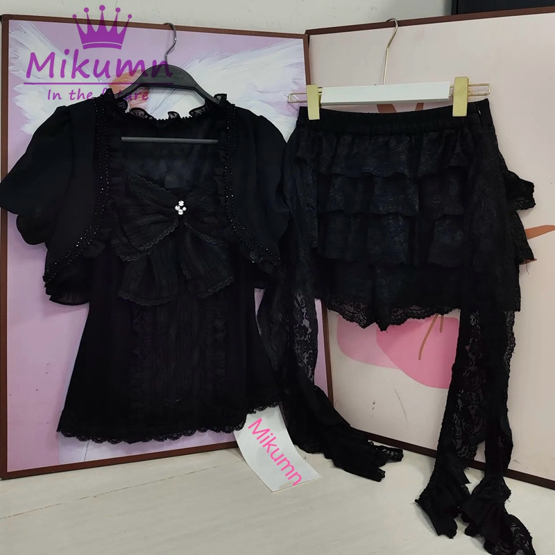 Mikumn Gothic Lolita Black Lac – Women'S Fashion Knitwear Bewertung und Preis