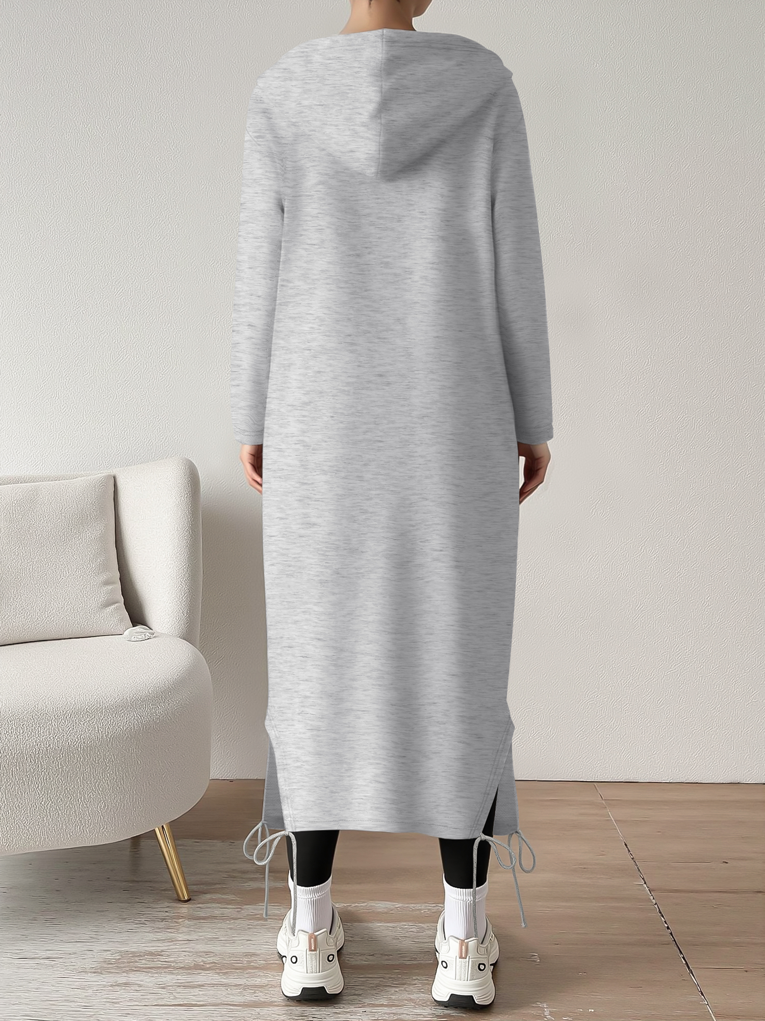 2026 New Longline Hooded Sweat – Longline Cardigan Knit Bewertung und Preis