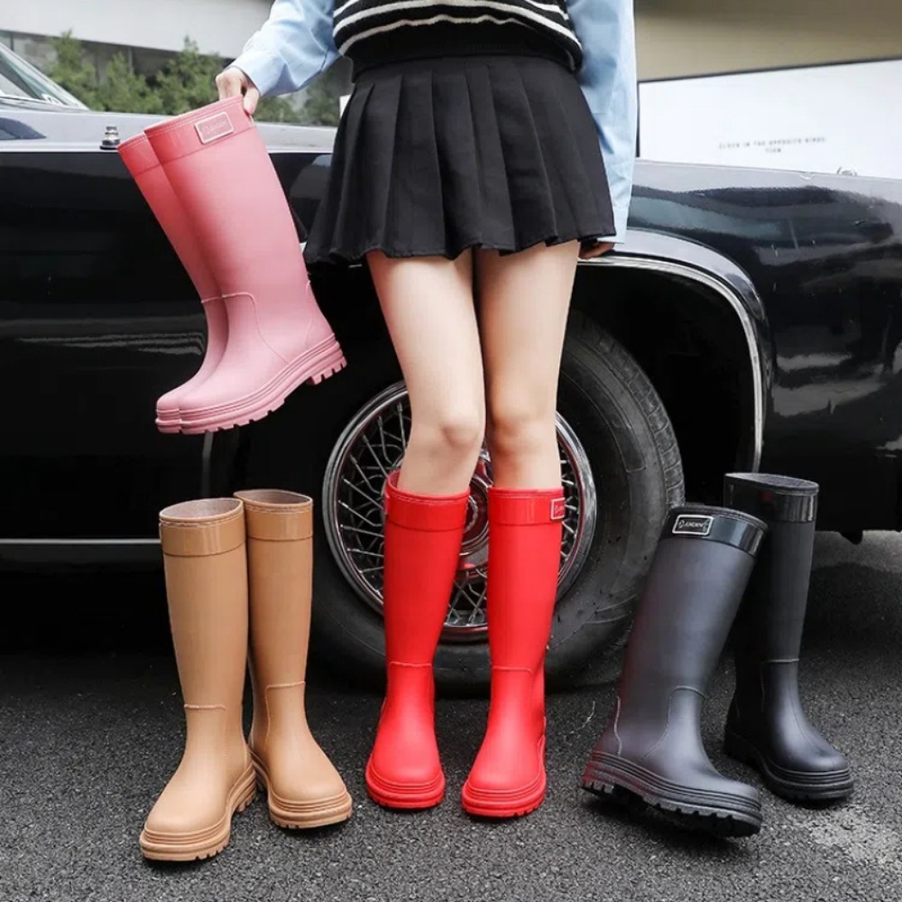 Fashion PVC High Tube Rain Boo – Women'S Fashion Rain Boots Bewertung und Preis
