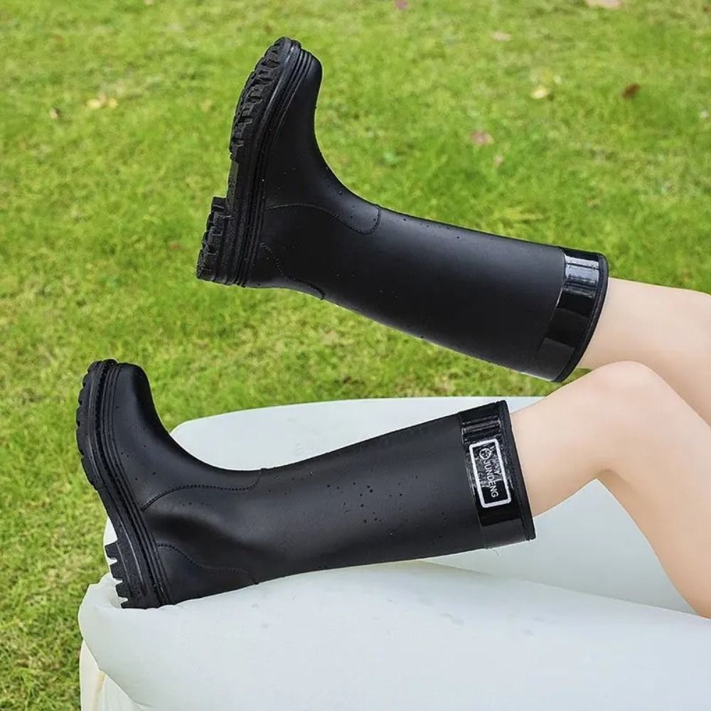 Fashion PVC High Tube Rain Boo – Women'S Fashion Rain Boots Bewertung und Preis