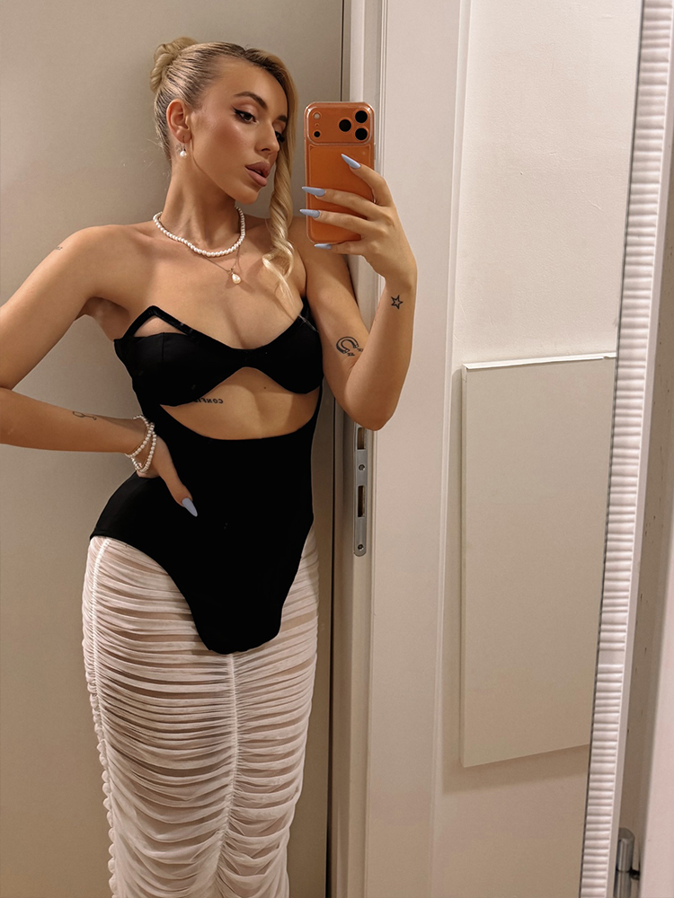 Nibber Sexy 2-Piece Set Women  – V Neck Cami Top Bewertung und Preis