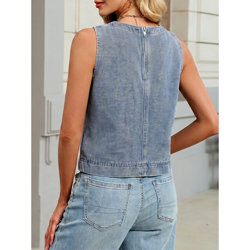Benuynffy Casual Round Neck De – Women Fashion Jeans Bewertung und Preis