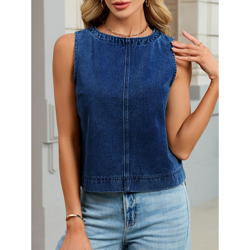 Benuynffy Casual Round Neck De – Women Fashion Jeans Bewertung und Preis