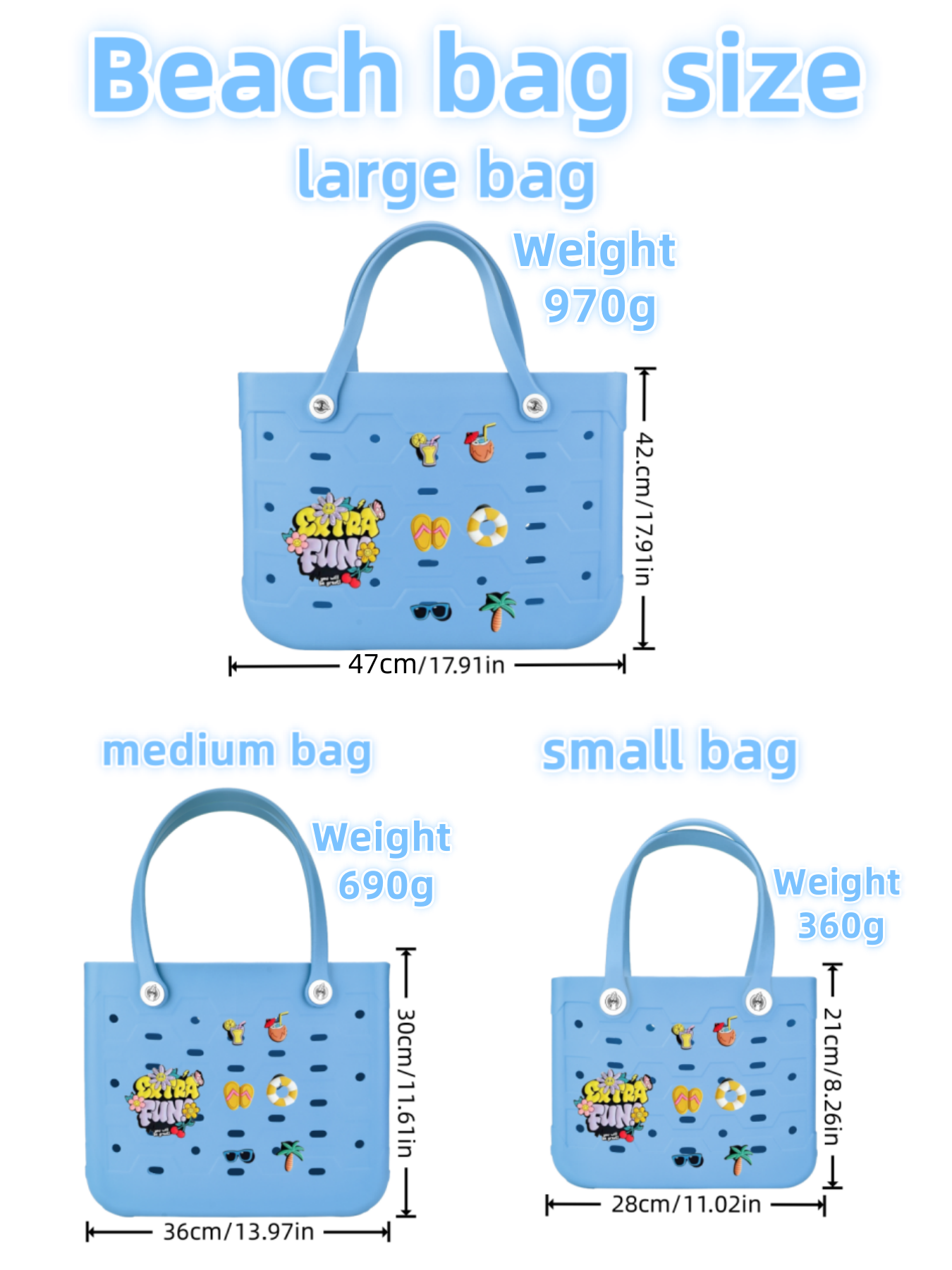 M/L/XL Beach Bag Fashion EVA W – Xl Women'S Fashion Bewertung und Preis