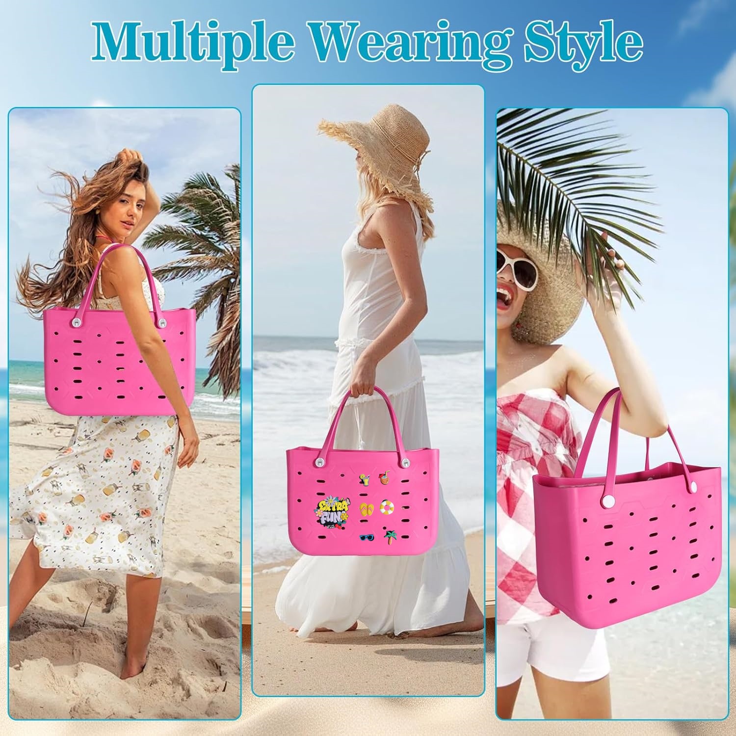 M/L/XL Beach Bag Fashion EVA W – Xl Women'S Fashion Bewertung und Preis