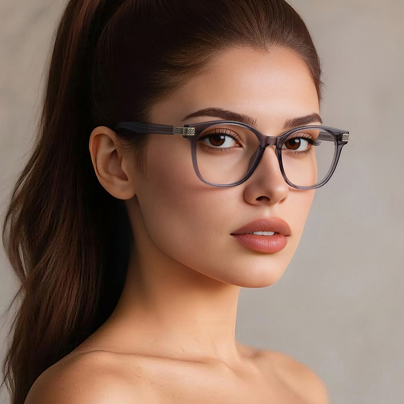 VICKI New Lady's Round-frame R – Women'S Fashion Glasses With Clear Lenses Bewertung und Preis