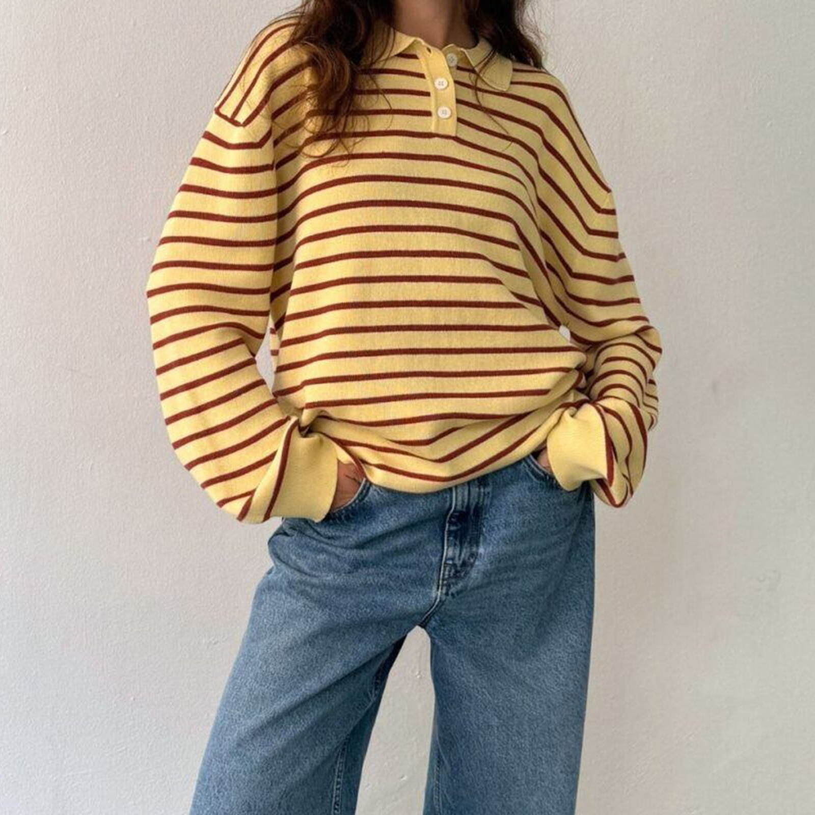 New Fashion Women Striped Coll – Xl Women'S Fashion Bewertung und Preis