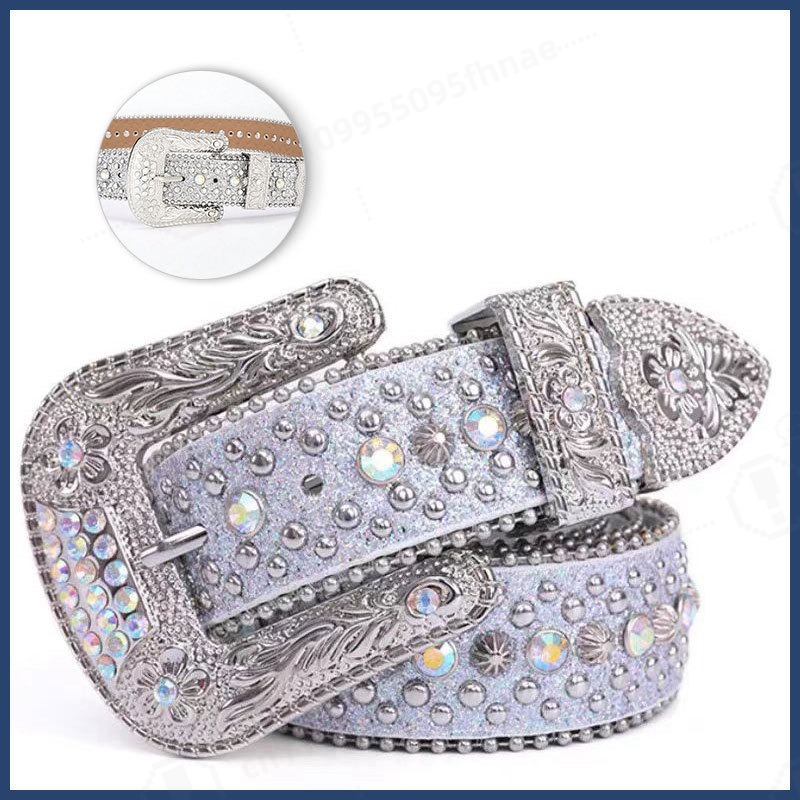 Y2K Style Rhinestone Belt For  – Women Fashion Jeans Bewertung und Preis
