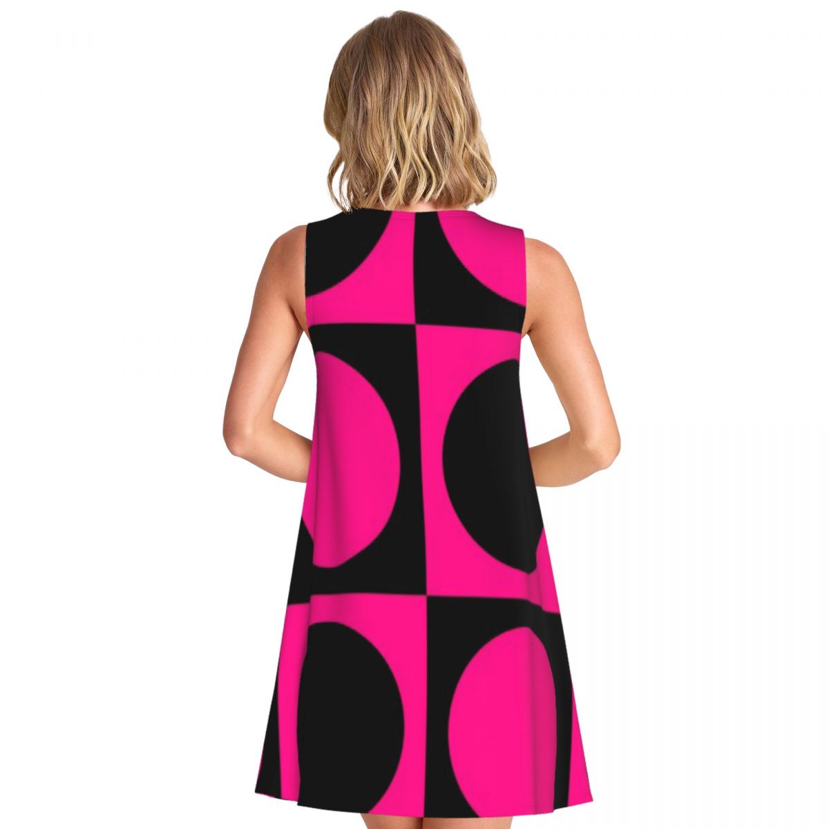 60s Pink Circle Mod Mondrian W – Women'S Fashion In The 60S Bewertung und Preis