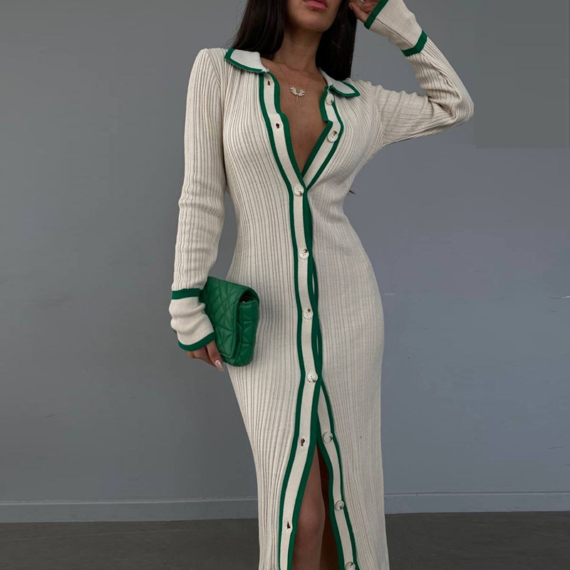 Autumn Knitted Long-sleeved Bu – Longline Cardigan Knit Bewertung und Preis
