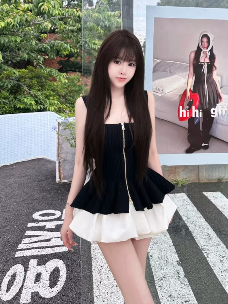 Summer Gothic Hot Girl Slim Sl – V Neck Cami Top Bewertung und Preis
