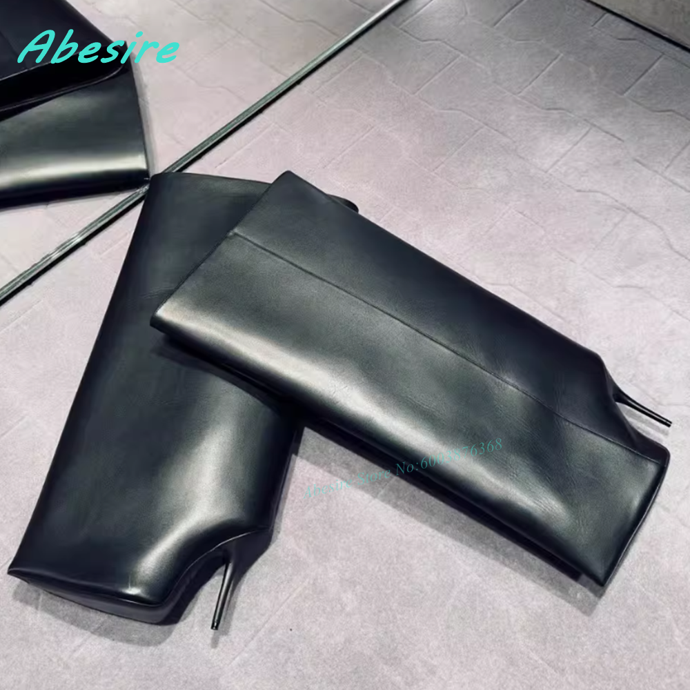 Matte Leather Knee High Boots  – Women'S Fashion Winter 2026 Bewertung und Preis