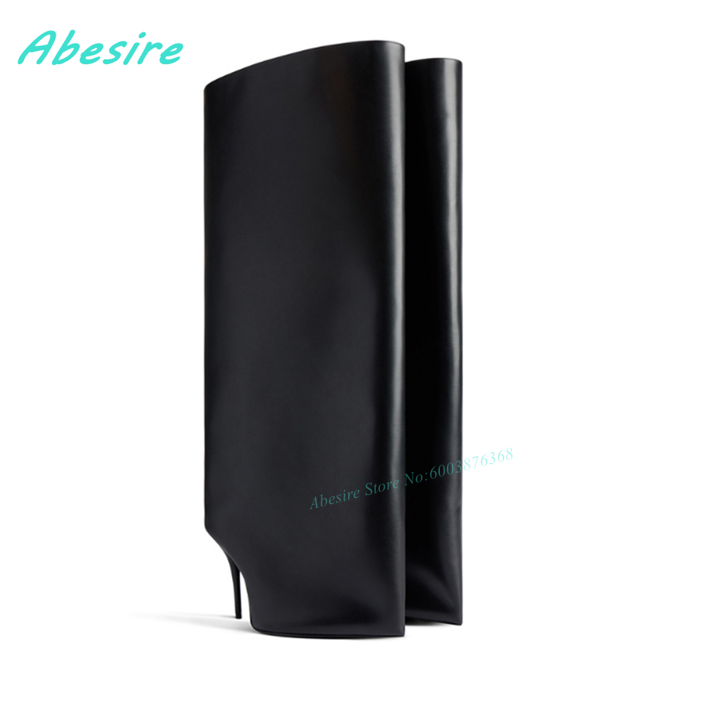 Matte Leather Knee High Boots  – Women'S Fashion Winter 2026 Bewertung und Preis