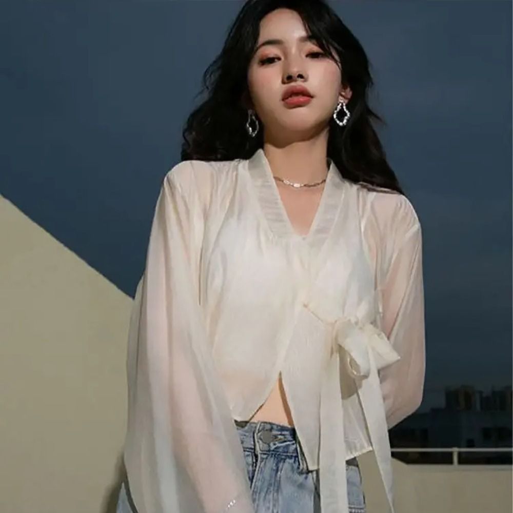 Hanfu Style Modal Ice Silk Sha – Women'S Fashion Knitwear Bewertung und Preis