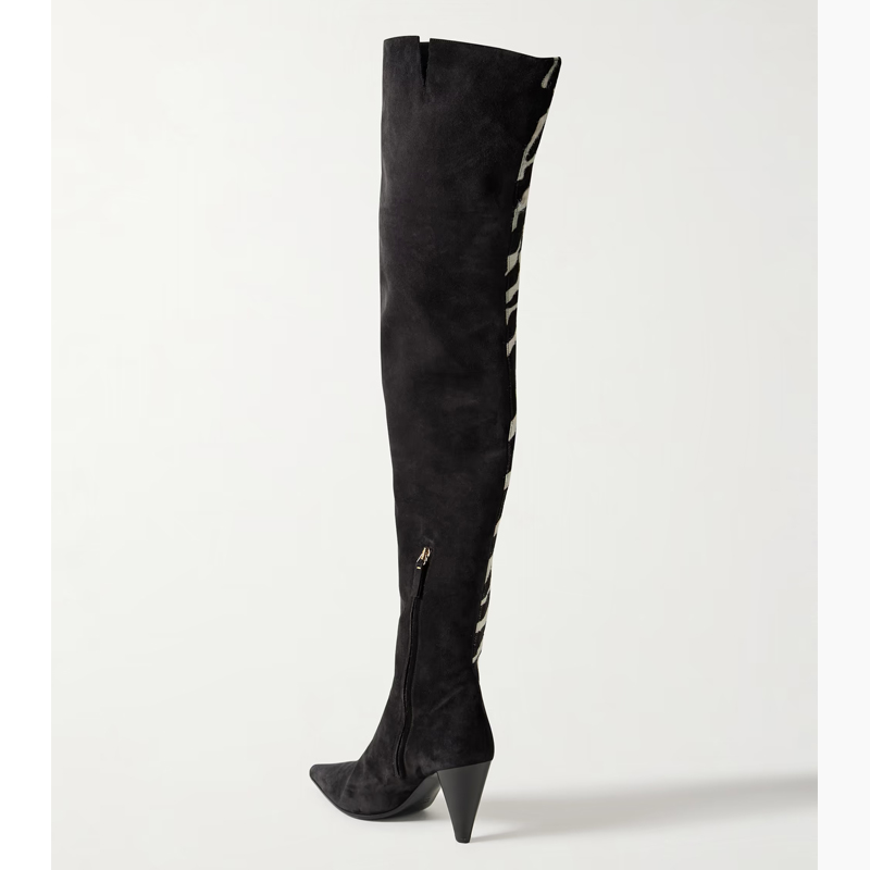Zebra Print Pointed Toe Conica – Women'S Fashion Winter 2026 Bewertung und Preis