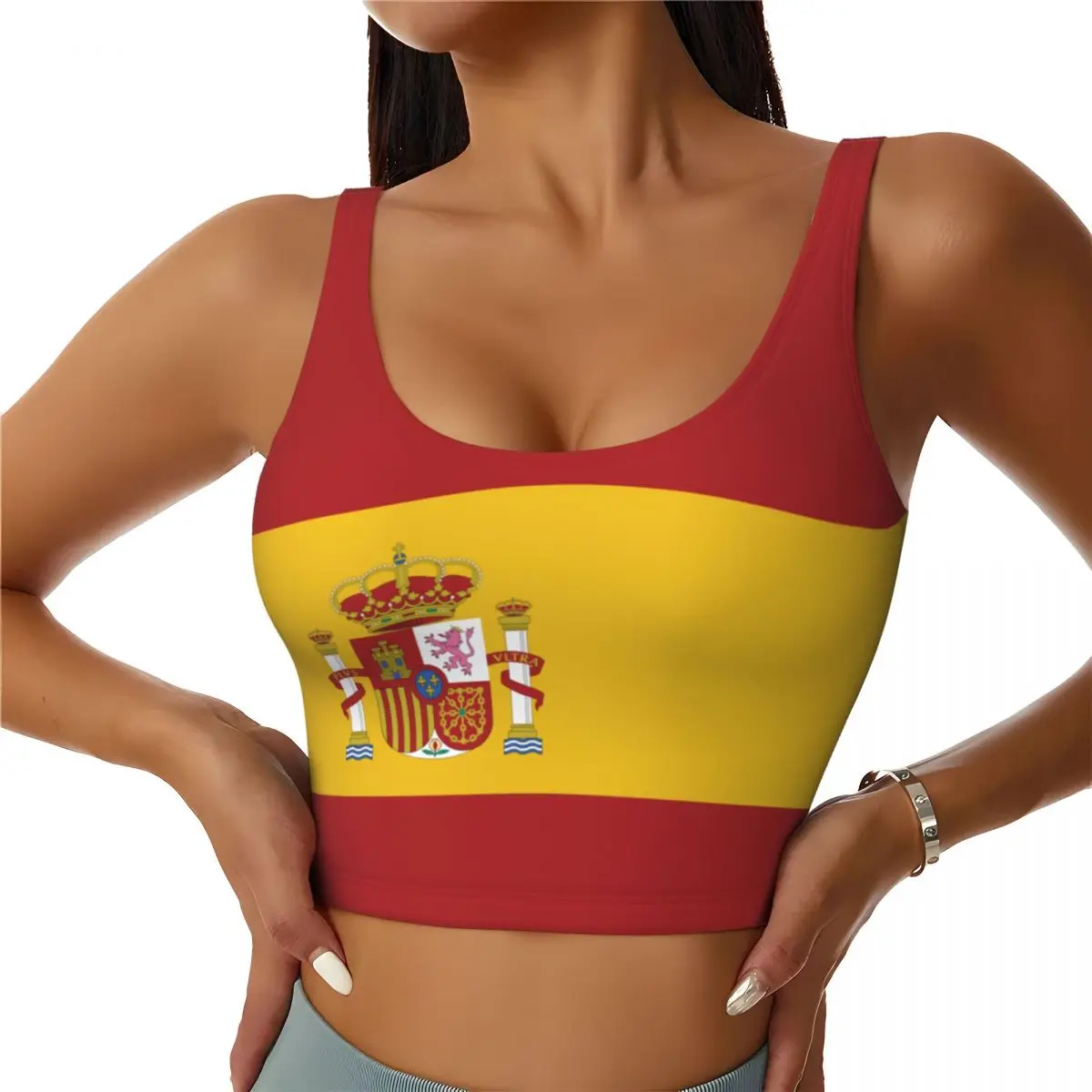 Spain Flag Basic Tops Women Sa – V Neck Cami Top Bewertung und Preis