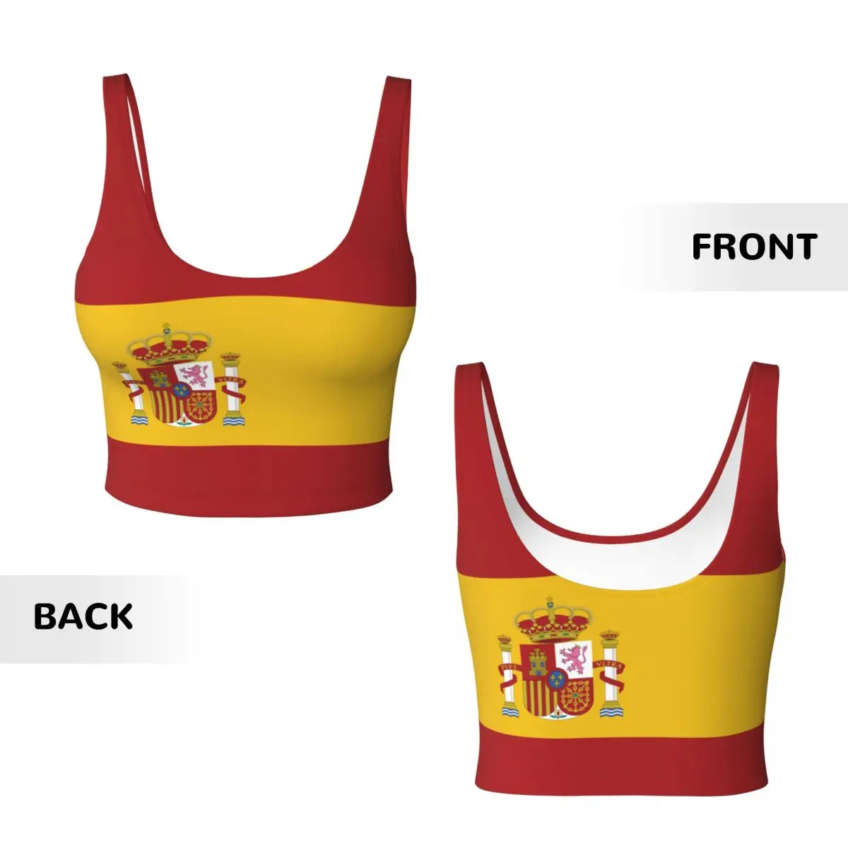 Spain Flag Basic Tops Women Sa – V Neck Cami Top Bewertung und Preis