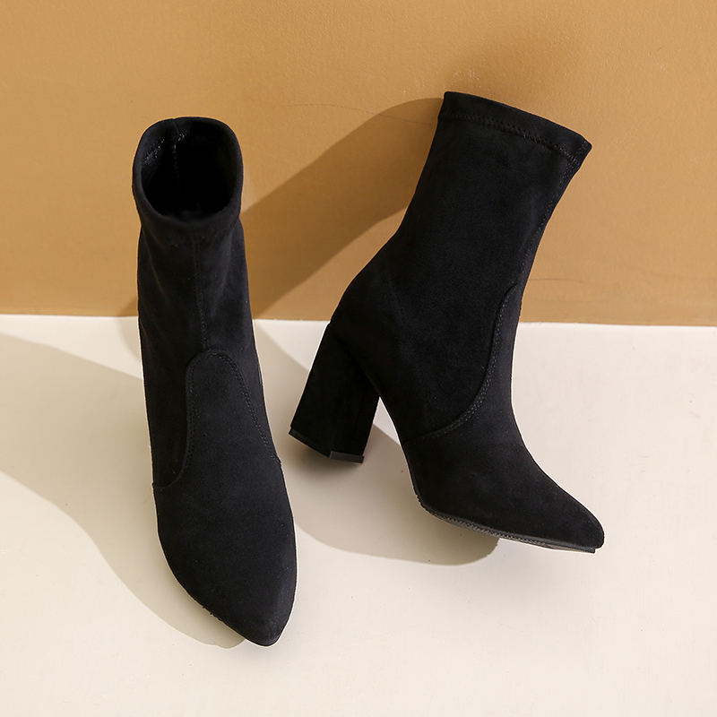 Winter new style chunky heel f – Women'S Fashion Socks Bewertung und Preis