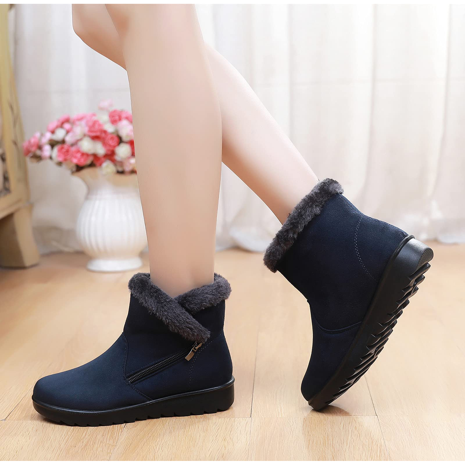 New Women Boots Snow Plush Wom – Women'S Fashion Socks Bewertung und Preis