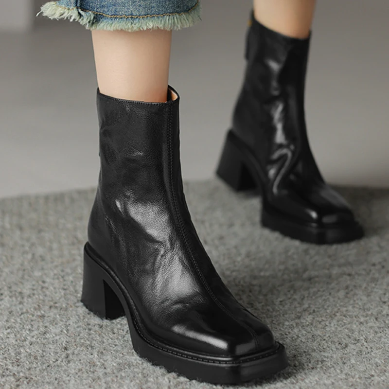 Autumn Vintage Thick Heel Wome – Women'S Fashion Socks Bewertung und Preis