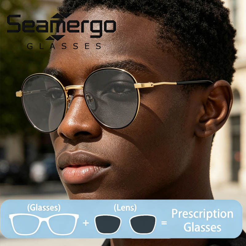 SEAMERGO Round Frame Customize – Women'S Fashion Glasses With Clear Lenses Bewertung und Preis